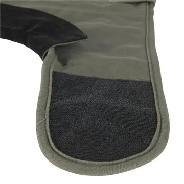 Insulated Dog Chore Coat - Army Green/Brass, Small