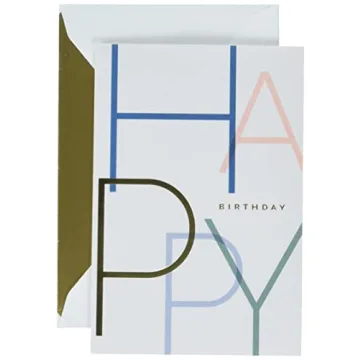 Hallmark Signature Birthday Card - Big Birthday Wishes for All Ages