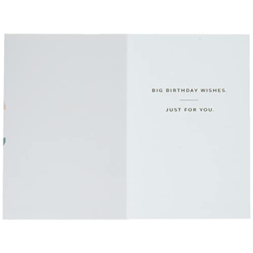 Hallmark Signature Birthday Card - Big Wishes Inside