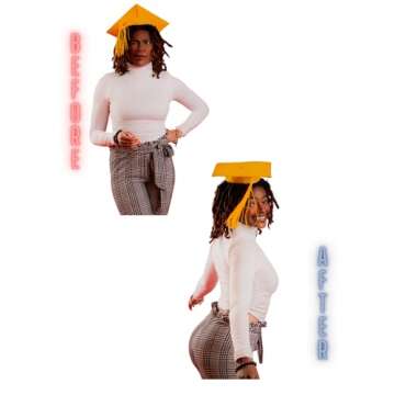 Grad Cap Remix - The ORIGINAL Graduation Cap Headband - Secure Your Cap in Style!