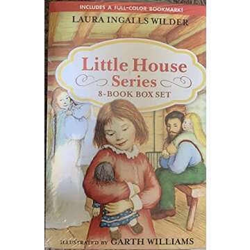 Little House on the Prairie- Box Set Books 1 Through 8 (The Little House Books) [Paperback] Laura In...