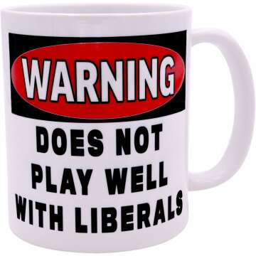 Funny Political Coffee Mug for Conservatives