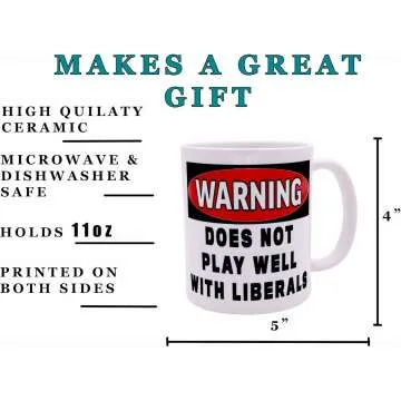 Funny Political Coffee Mug for Conservatives