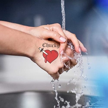 10 PCS Temporary Tattoos for Parties and Costumes