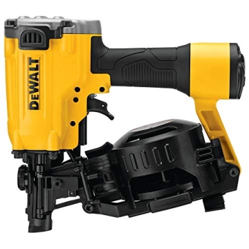 DEWALT DW45RN 15 Degree Coil Roofing Nailer - Lightweight and Efficient
