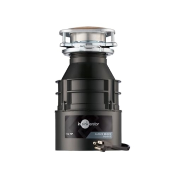 InSinkErator Badger 5 Garbage Disposal - Quiet and Efficient Waste Solution