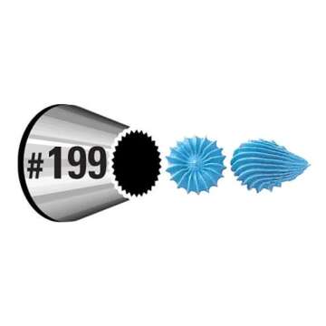 Wilton No.199 Star Decorating Tip for Incredible Cakes