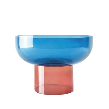 Cloudnola Decorative Glass Bowl - Versatile & Vibrant