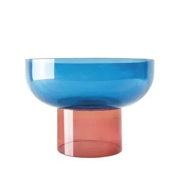 Cloudnola Decorative Glass Bowl - Versatile & Vibrant