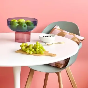 Cloudnola Decorative Glass Bowl - Versatile & Vibrant