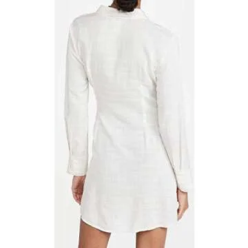 L*Space LSpace Women's Daydream Tunic, Cream, White, M