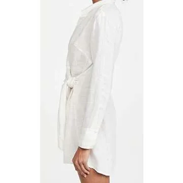 L*Space LSpace Women's Daydream Tunic, Cream, White, M