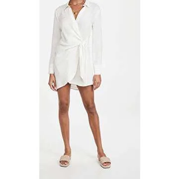 L*Space LSpace Women's Daydream Tunic, Cream, White, M