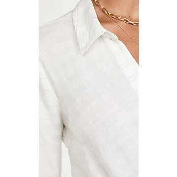 L*Space LSpace Women's Daydream Tunic, Cream, White, M