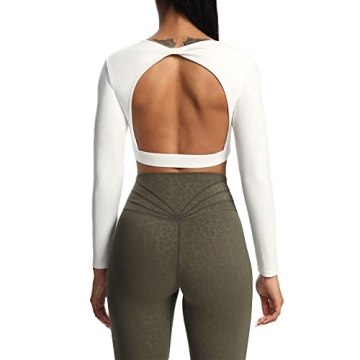 Stylish Aoxjox Long Sleeve Crop Tops for Women