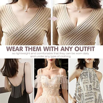 MINIYA 2025 Push Up Sticky Bra 2 Pack for All Occasions