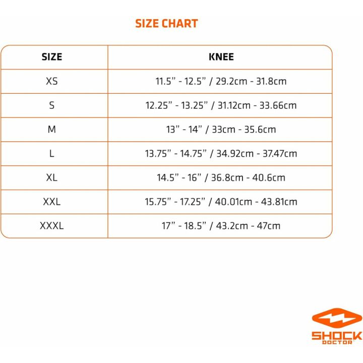 Shock Doctor Compression Knee Brace - Maximum Support