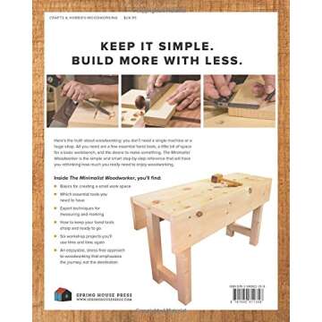 The Minimalist Woodworker: Essential Tools and Smart Shop Ideas for Building with Less