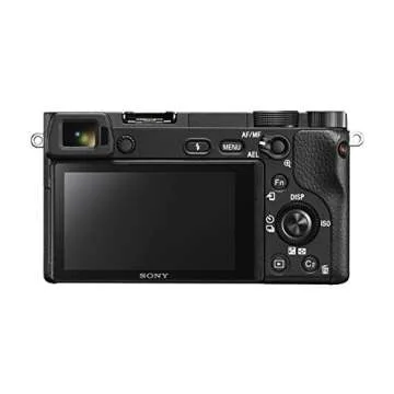 Sony Alpha a6300 Mirrorless Camera: Interchangeable Lens Digital Camera with APS-C, Auto Focus & 4K Video - ILCE 6300 Body with 3” LCD Screen - E Mount Compatible - Black (Includes Body Only)
