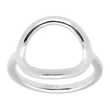 Stylish Silpada Karma Ring in High-Polished Sterling Silver