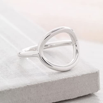Stylish Silpada Karma Ring in High-Polished Sterling Silver