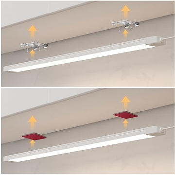 MYPLUS 16 Inch Under Cabinet Lights with Wave Control