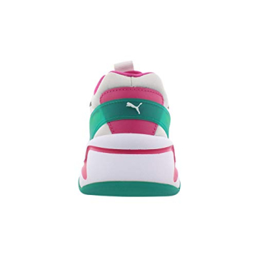 PUMA Nova Mesh Sneakers White Spectra Green Fuchsia Purple