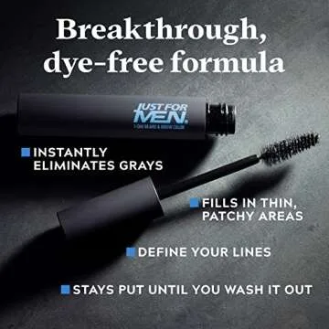 Just for Men 1-Day Beard & Brow Color for Fuller Look