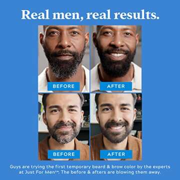 Just for Men 1-Day Beard & Brow Color for Fuller Look