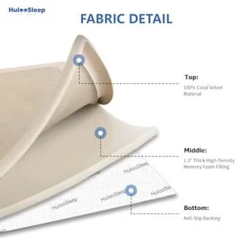 Baby Play Mat for Floor,1.3" Thick Memory foam Tummy Time Mat,Soft Coral Velvet Nursery Rug,Extra Large Non Slip Crawling Mat for Toddlers,Infants,kids,Yoga Mat,Tatami Mat for Living Room(Beige)