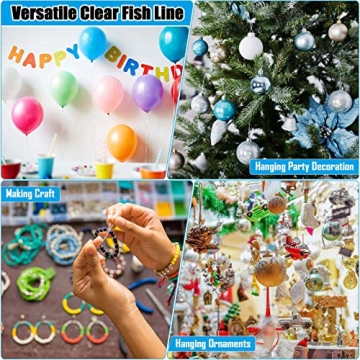 Clear Fishing Wire for Invisible Hanging and Crafting