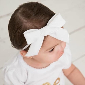 Sugarmelon 12-Color Velvet Bow Headband Set for Babies