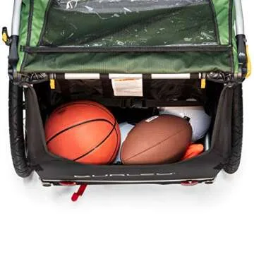 Burley Encore 2 Seat Bike Trailer Stroller for Families