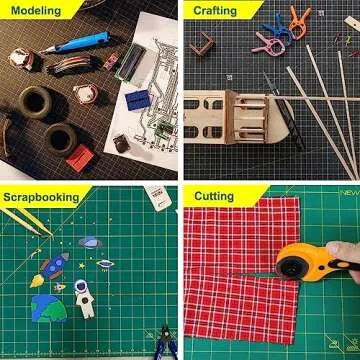 NEWBRAUG 36'' × 48'' Self Healing Cutting Mat for Crafts