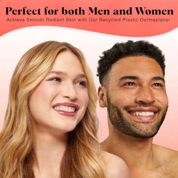 Kitsch Dermaplaning Tool - Face Razors for Women and Men, Eyebrow Trimmer and Face Shaver, Facial Hair Removal, Facial Razors for Women and Men, Dermaplane Razor, Valentines Gift - 12pc, Coral