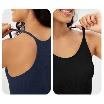 Stylish ODODOS Women's Rib-Knit Crop Tank Tops for All