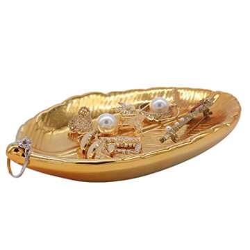 Soddeph Moon Ceramic Jewelry Tray - Elegant & Functional