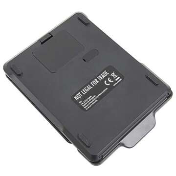 OXO Good Grips 5-lb Food Scale with Pull-Out Display,Black