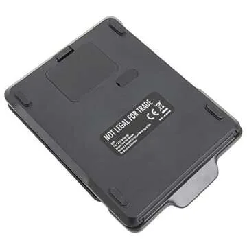 OXO Good Grips 5-lb Food Scale with Pull-Out Display,Black