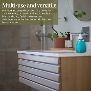 Foaming Soap Dispensers for Eco-Friendly Homes - 3 Pack
