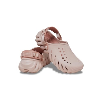 Crocs Unisex Echo Clogs, Pink Clay, 6 US Men