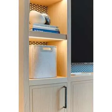 SortJoy Jamie Bin 12" Collapsible Felt Storage with Handles