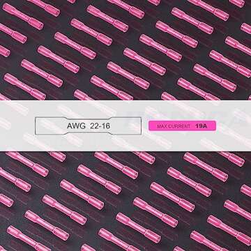 Haisstronica 200PCS Heat Shrink Butt Connectors for Marine