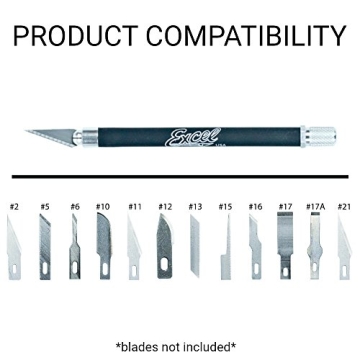 Excel Blades K18 Soft Grip Hobby Knife - Made in USA