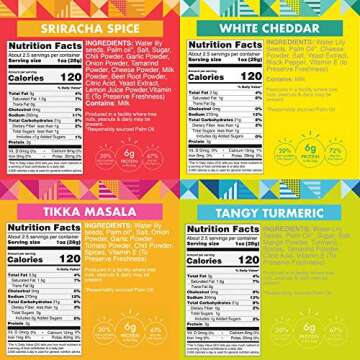 Taali 4-Flavor Variety Water Lily Pops (4-Pack) - Roasted Fox Nuts Makhana Snack | Crunchy Indian Healthy Snacks | Protein-rich, Gluten Free, Non GMO | 2.3 oz Multi-Serve Bags