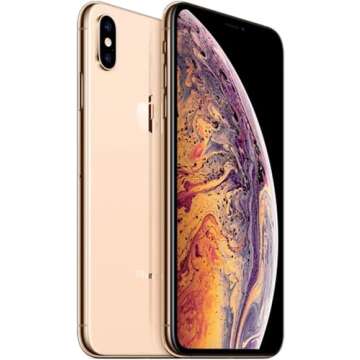 Apple iPhone XS Max, 64GB, Gold - Fully Unlocked (Renewed)