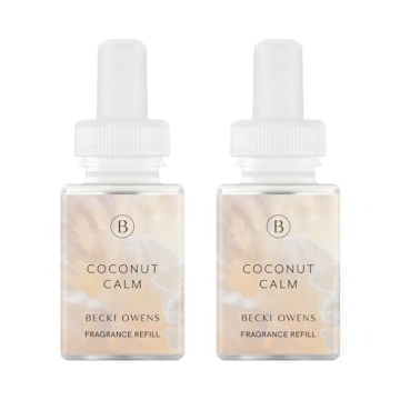 Pura Becki Owens Coconut Calm Scent Refill 120-Hour Fragrance