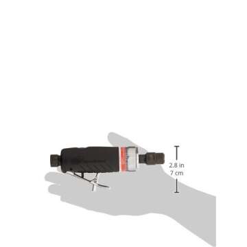 Ingersoll Rand 3107G 1/4-Inch Straight Air Die Grinder with Ergonomic Grip