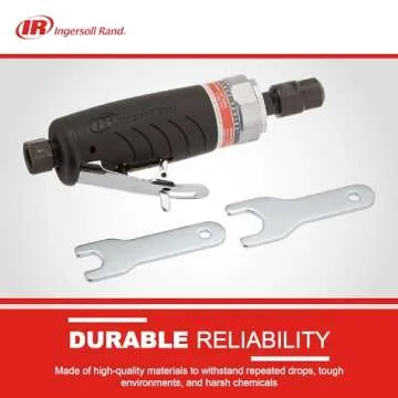 Ingersoll Rand 3107G 1/4-Inch Straight Air Die Grinder with Ergonomic Grip