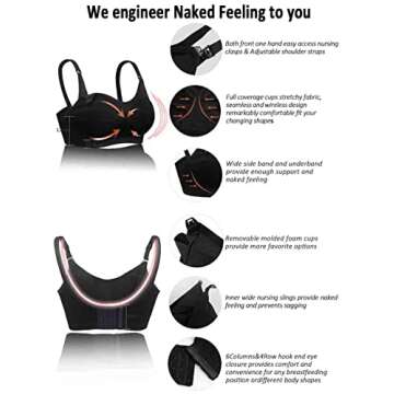iloveSIA Nursing Bras – Ultra Comfort and Supportive